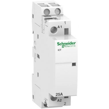 Schneider A9C20531 25A 250V AC 1-z 220V AC-műk 1mod Acti9 iCT sorolható installációs kontaktor