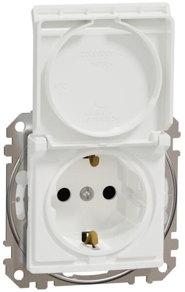 Schneider SDD211023 Sedna BZS csapófedeles csavaros IP44 fehér SDD 2P+F aljzat
