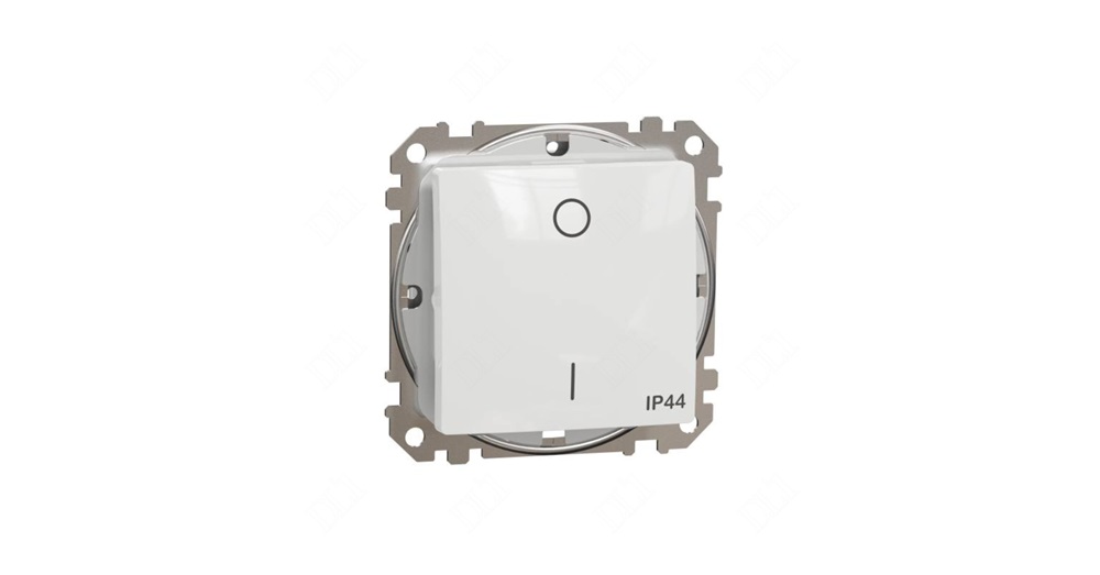Schneider SDD211102 Sedna rugós IP44 fehér SDD kétpólusú kapcsoló