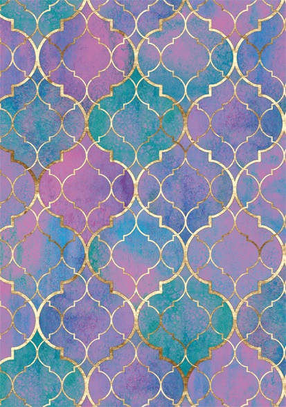 IRIS A4 irattartó mappa, különböző színekben és mintákkal, 230x315 mm