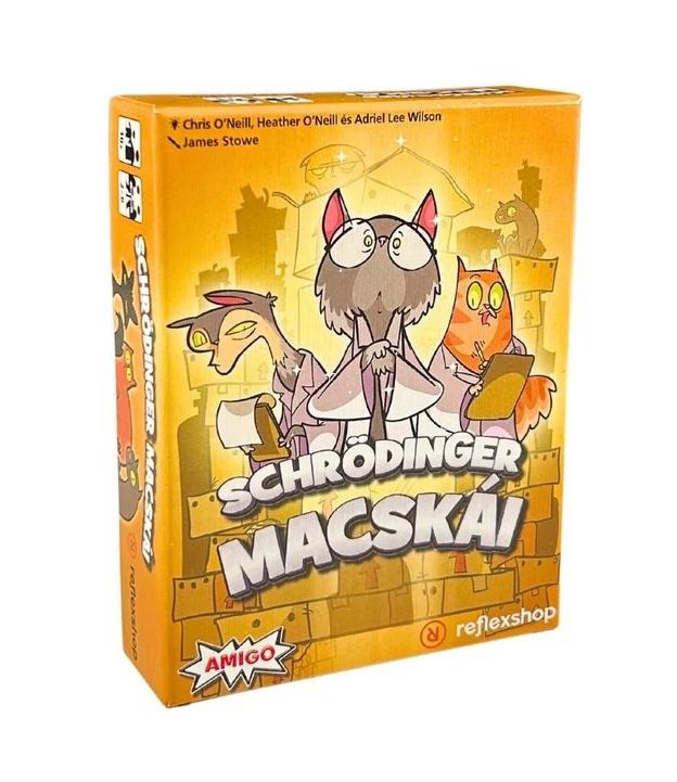 Schrödinger macskái társasjáték