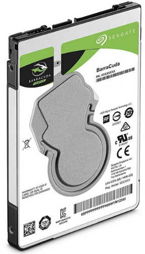 Seagate Barracuda 2,5" 4000GB belső SATA III 5400RPM 128MB notebook winchester