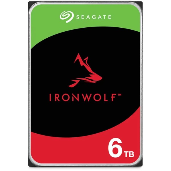 Seagate IronWolf NAS 3,5" 6000GB belső SATAIII 7200RPM 256MB winchester