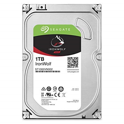 Seagate IronWolf NAS 3,5" 1000GB belső SATAIII 5900RPM 64MB winchester