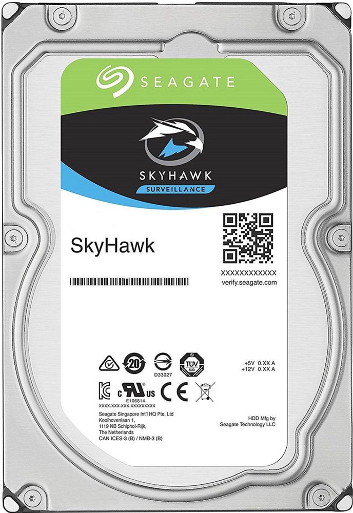 Seagate SkyHawk 3,5" 8000GB belső SATA III 7200RPM 256MB winchester