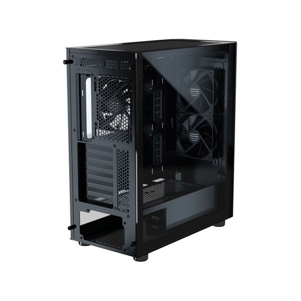 Seasonic Arch Q503 650W ablakos Full Tower számítógépház fekete