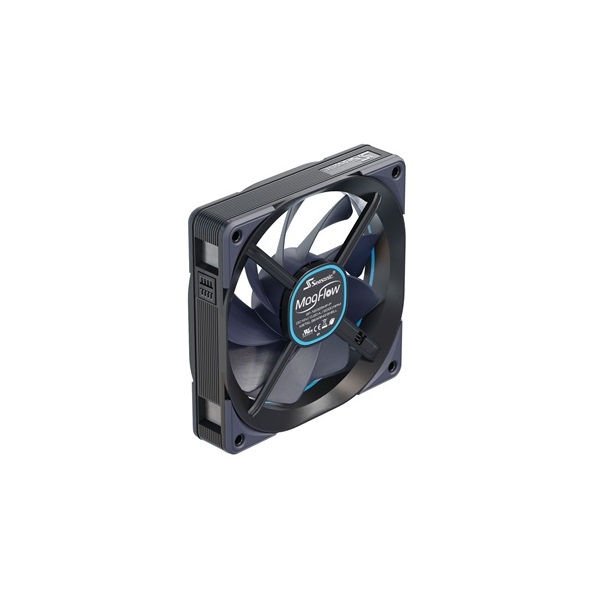 Seasonic MagFlow 1225 PWM 3-Fan Kit rendszerhűtő ventilátor fekete