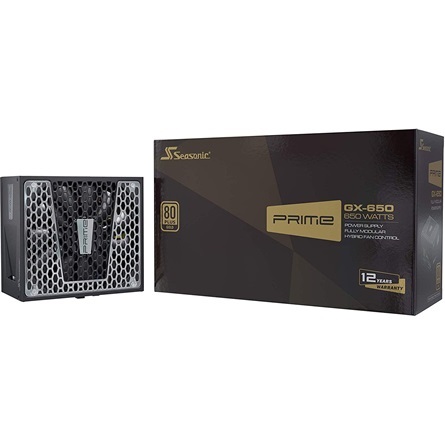 Seasonic Prime GX ATX gaming tápegység 650W 80+ Gold BOX
