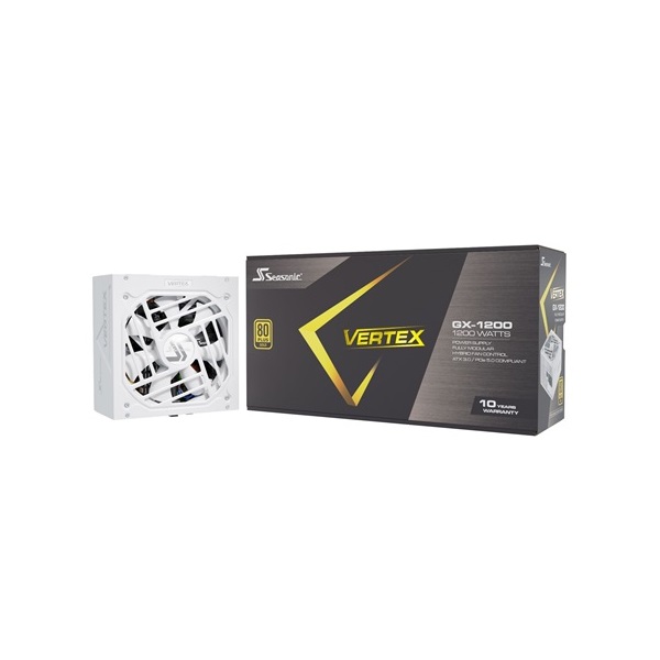Seasonic Vertex GX White ATX 3.0 ATX desktop tápegység 1200W 80+ Gold BOX