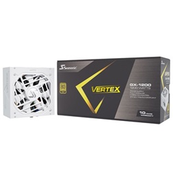 Seasonic Vertex GX White ATX 3.0 ATX desktop tápegység 1200W 80+ Gold BOX
