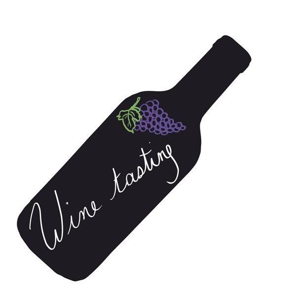 Securit Bottle 30x50cm fekete krétatábla + krétamarker