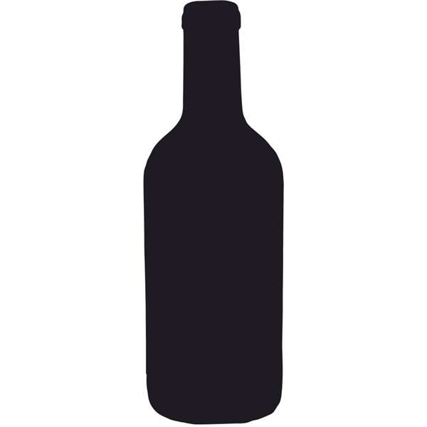 Securit Bottle 30x50cm fekete krétatábla + krétamarker