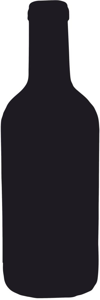 Securit Bottle 30x50cm fekete krétatábla + krétamarker