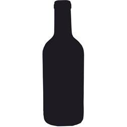 Securit Bottle 30x50cm fekete krétatábla + krétamarker