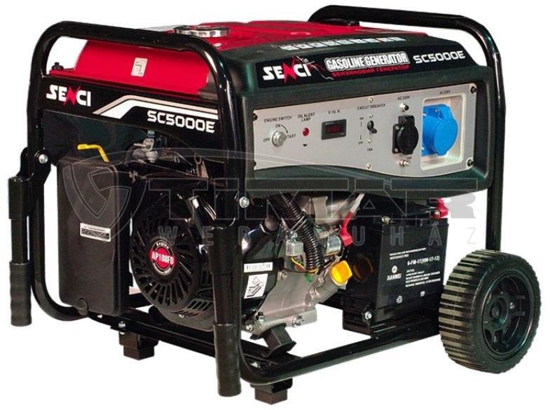Senci SC-5000 TOP 4,5 kW áramfejlesztő