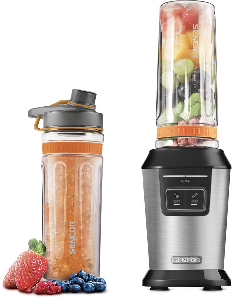 Sencor SBL 7550SS 0,6L+0,9L ezüst smoothie készítő