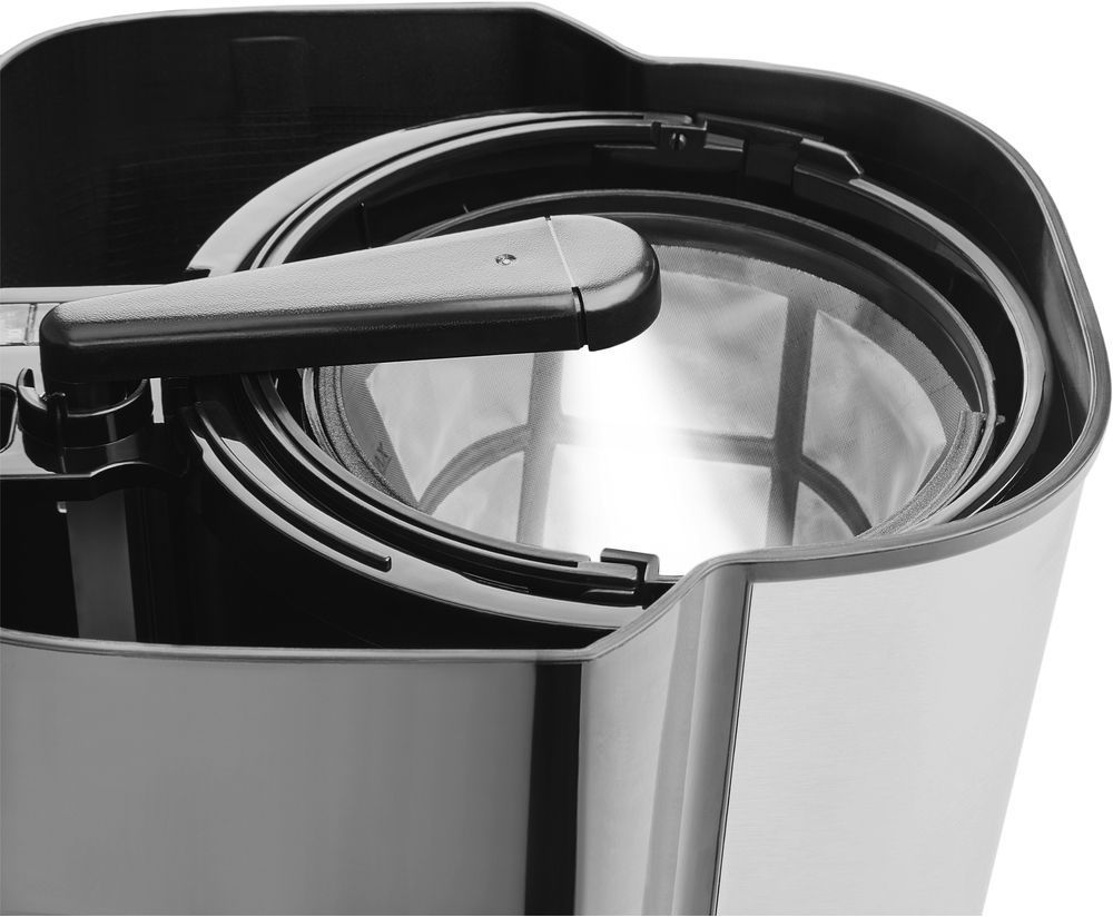 Sencor SCE 3050SS fekete 10 személyes filteres kávéfőző
