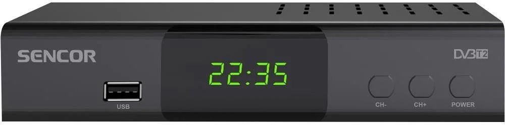 Sencor SDB 5007T DVB-T2 fekete beltéri egység