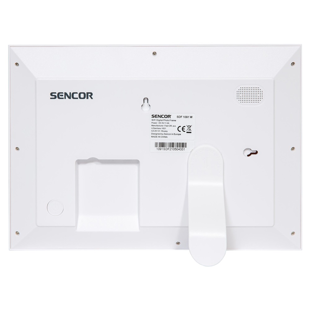 Sencor SDF 1091 W WiFi 10,1" fehér digitális képkeret