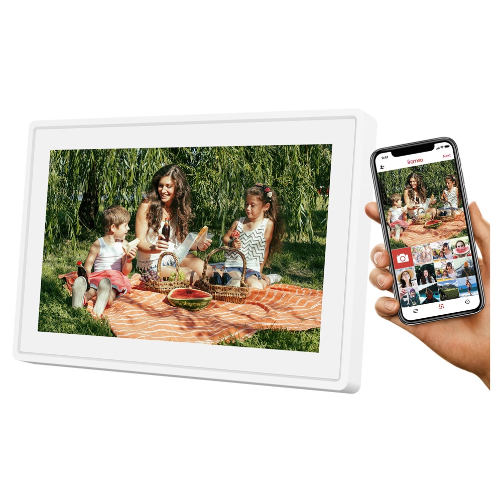 Sencor SDF 1092 W WiFi 10,1" fehér digitális képkeret