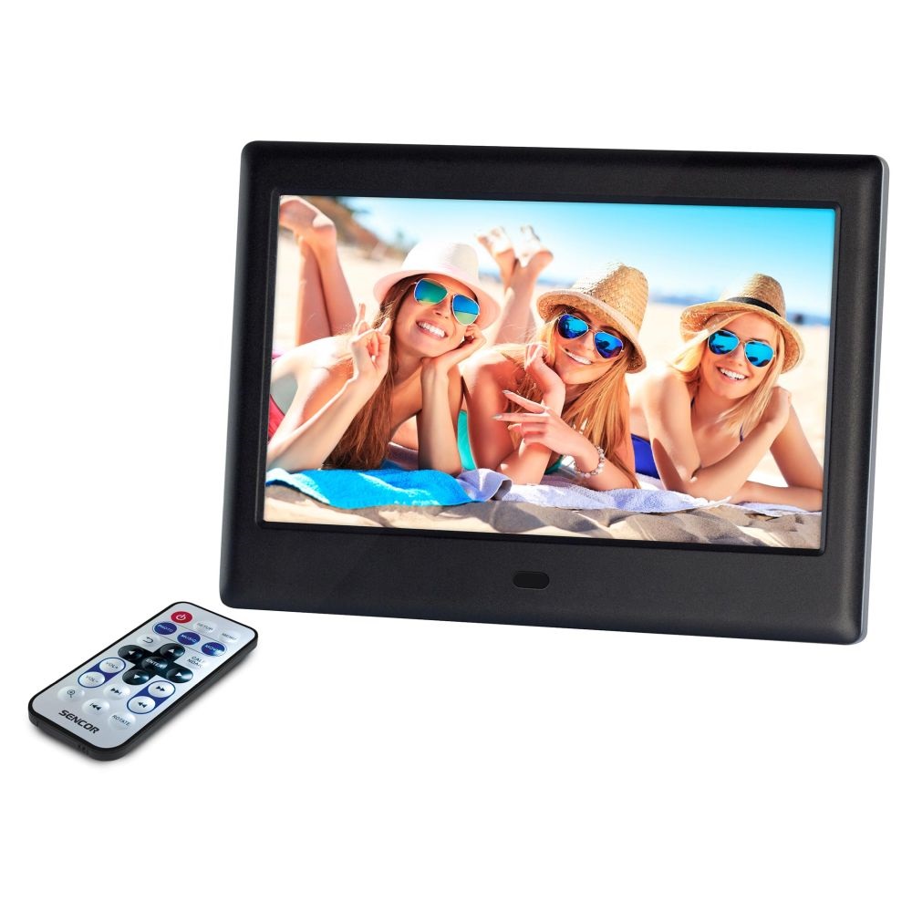 Sencor SDF 782 BK 7" fekete digitális képkeret