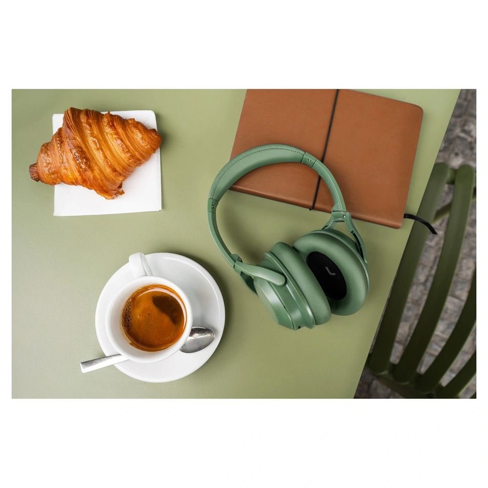 Sencor SEP Corporate ANC olívazöld Bluetooth fejhallgató