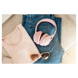 Sencor SEP Corporate ANC rózsaszín Bluetooth fejhallgató