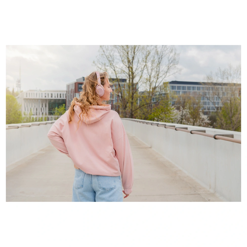 Sencor SEP Corporate ANC rózsaszín Bluetooth fejhallgató