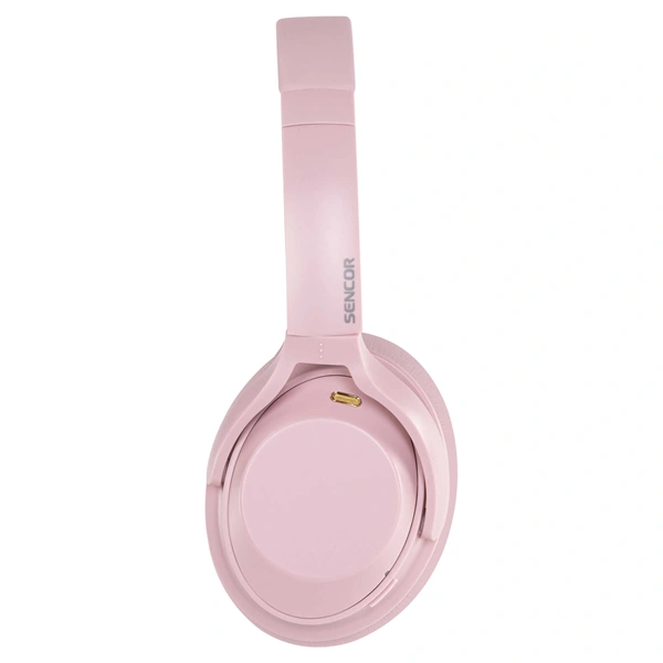 Sencor SEP Corporate ANC rózsaszín Bluetooth fejhallgató