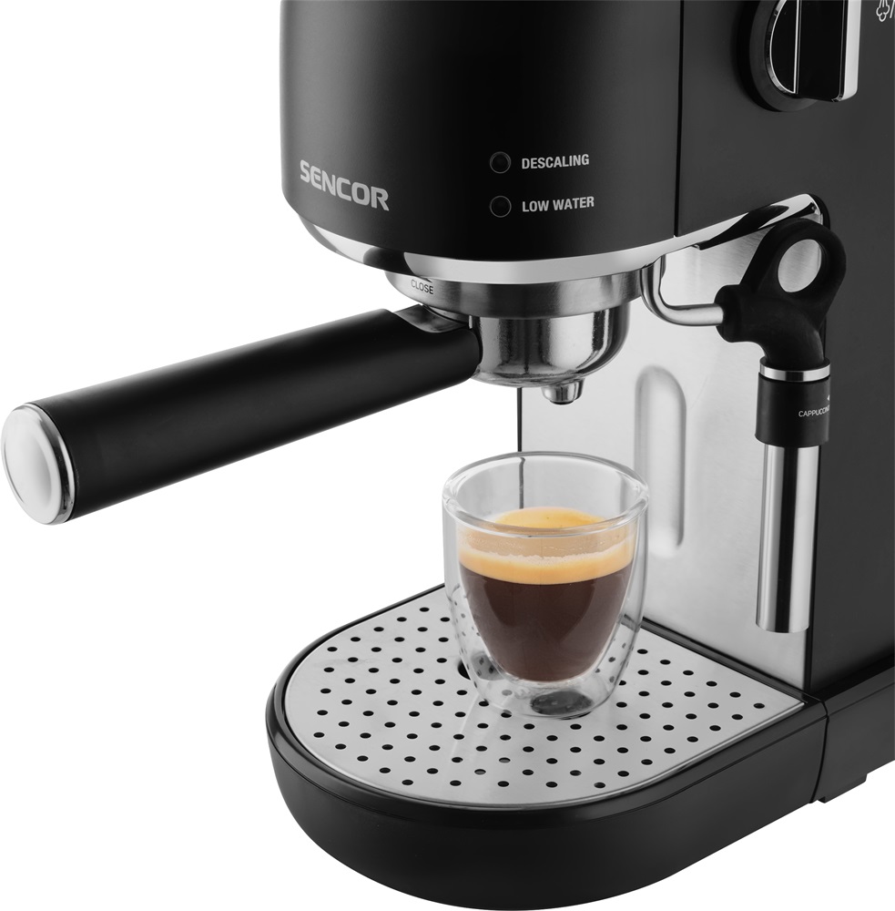 Sencor SES 4700BK fekete espresso kávéfőző