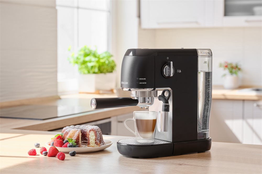 Sencor SES 4700BK fekete espresso kávéfőző