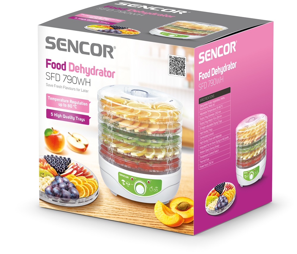 Sencor SFD 790WH gyümölcsaszaló