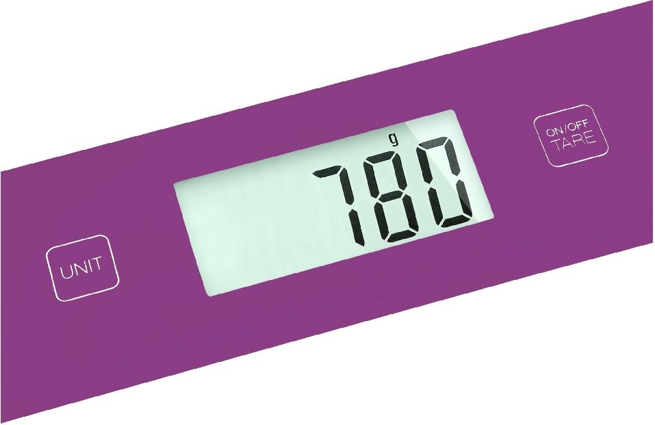 Sencor SKS 5035VT lila konyhai mérleg
