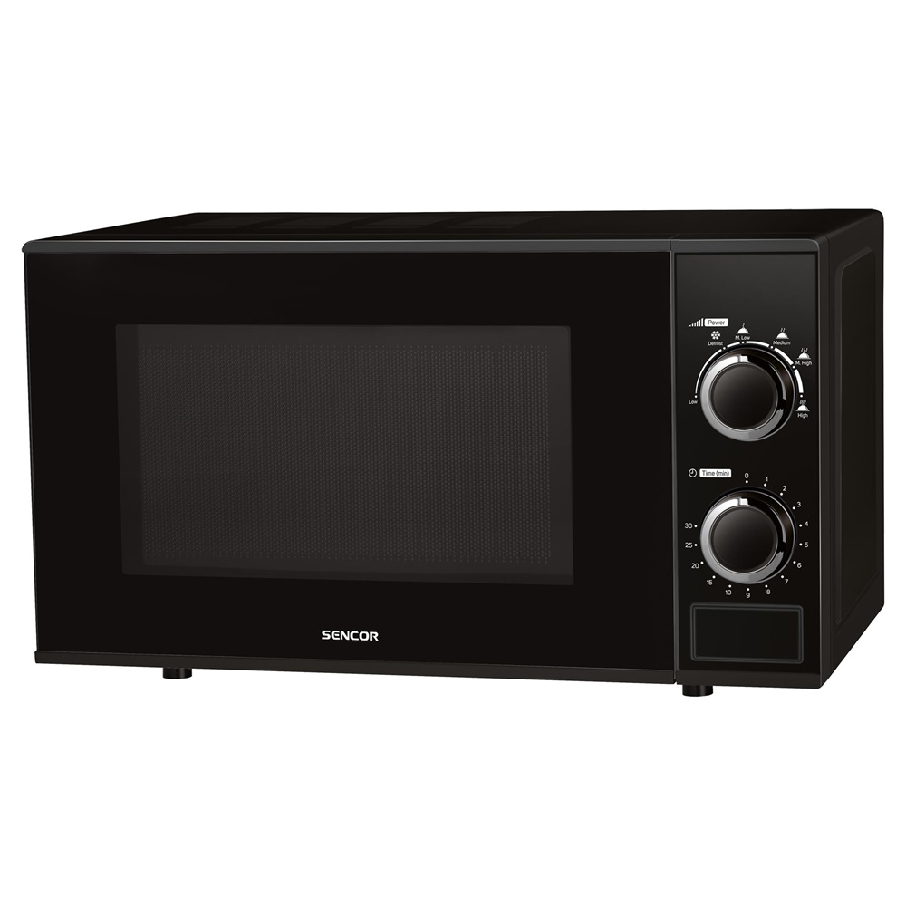 Sencor SMW 1817BK 700W 17L fekete mikrohullámú sütő