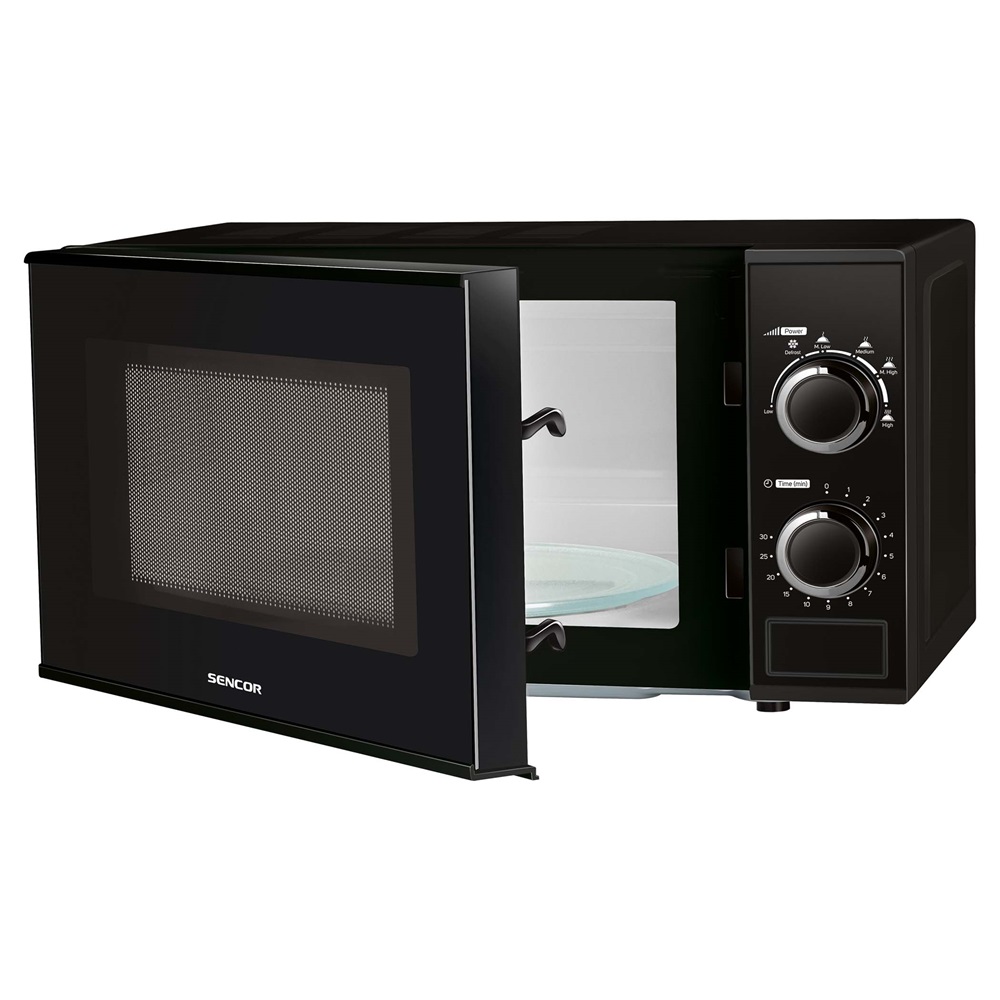 Sencor SMW 1817BK 700W 17L fekete mikrohullámú sütő