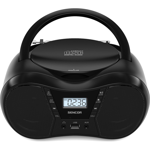 Sencor SPT 2300 BK FM/CD/MP3/USB/Bluetooth boombox