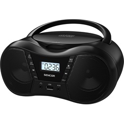 Sencor SPT 2300 BK FM/CD/MP3/USB/Bluetooth boombox