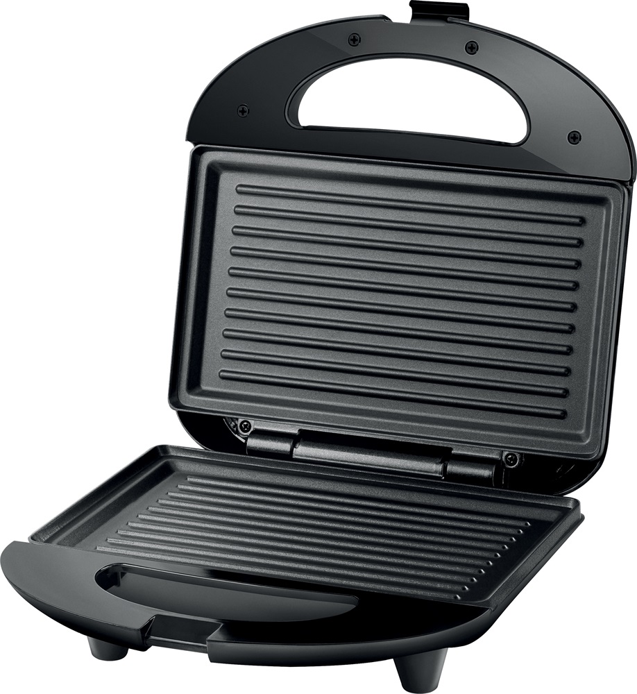 Sencor SSM 4420SS inox-fekete grill/panini - szendvicssütő