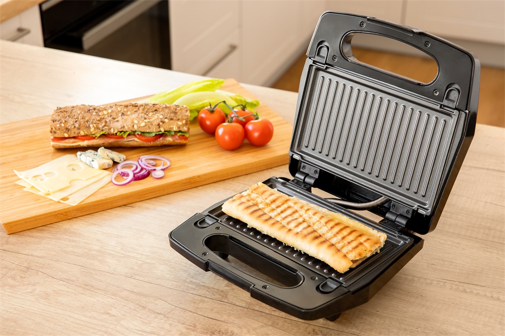 Sencor SSM 9410SS 3in1 inox-fekete gorfi - grill/panini - szendvicssütő