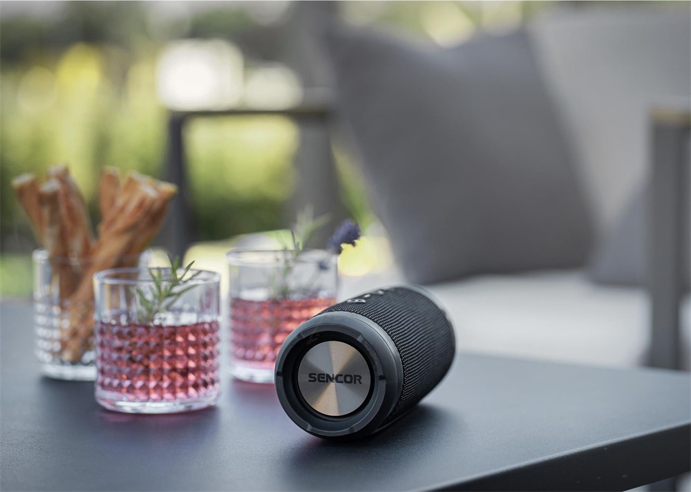 Sencor SSS 6400N Sirius hordozható fekete Bluetooth hangszóró