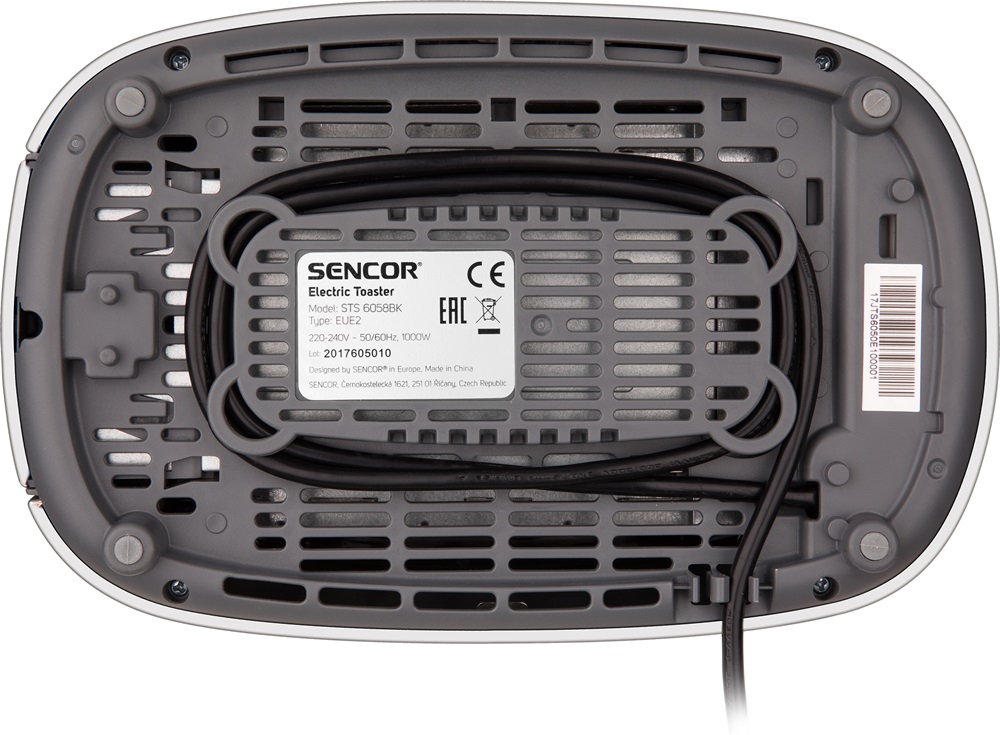 Sencor STS 6058BK fekete kenyérpiritó