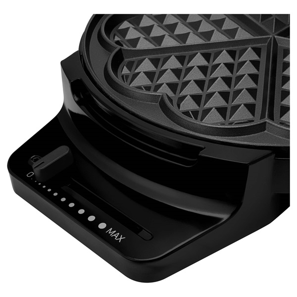 Sencor SWF 1010BK inox-fekete gofrisütő (Újracsomagolt)