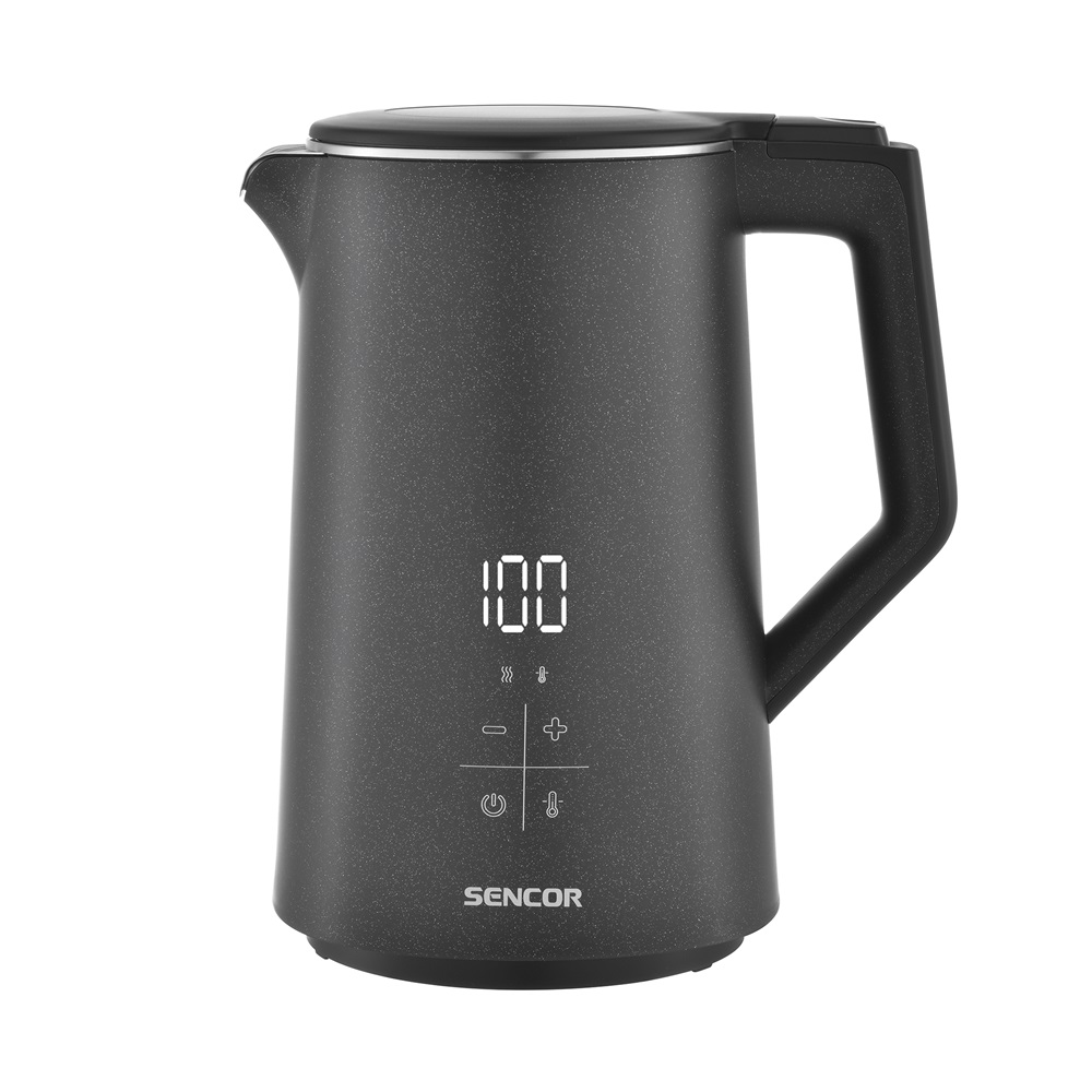 Sencor SWK 0600BK 1,7L-es fekete hőfokszabályzós vízforraló