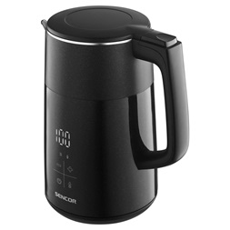 Sencor SWK 0610BK 1,7L-es fekete hőfokszabályzós vízforraló