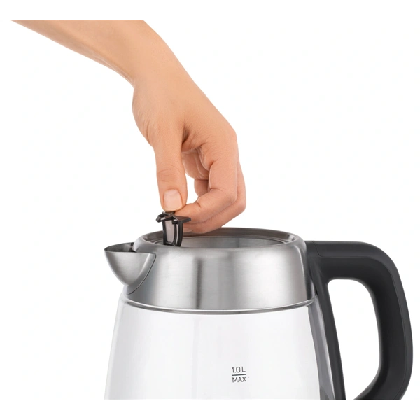 Sencor SWK 1080SS 1L-es teaszitás üveg vízforraló