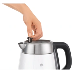 Sencor SWK 1080SS 1L-es teaszitás üveg vízforraló