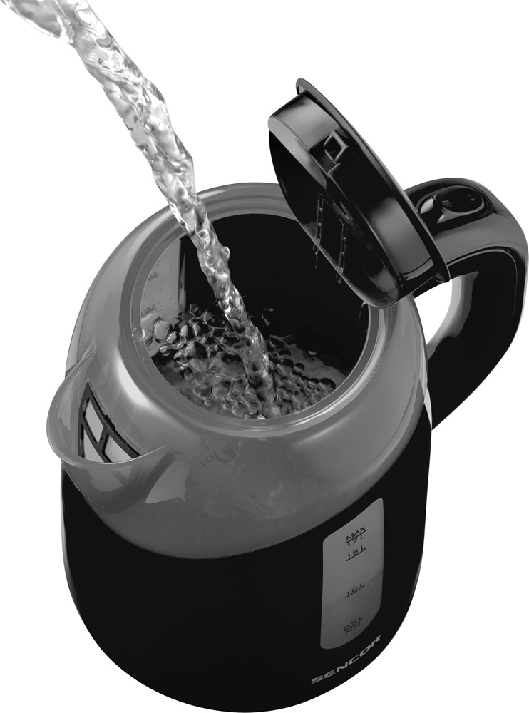 Sencor SWK 1701BK 1,7L-es fekete vízforraló