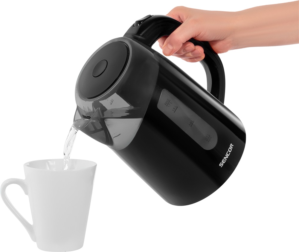 Sencor SWK 1701BK 1,7L-es fekete vízforraló