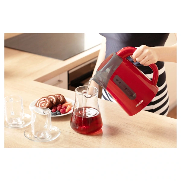 Sencor SWK 1704RD 1,7L-es piros vízforraló