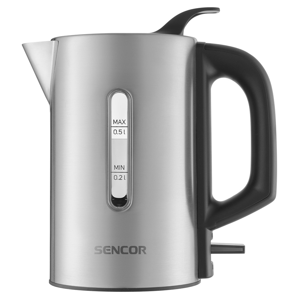 Sencor SWK 170SS 0,5L-es ezüst utazó vízforraló